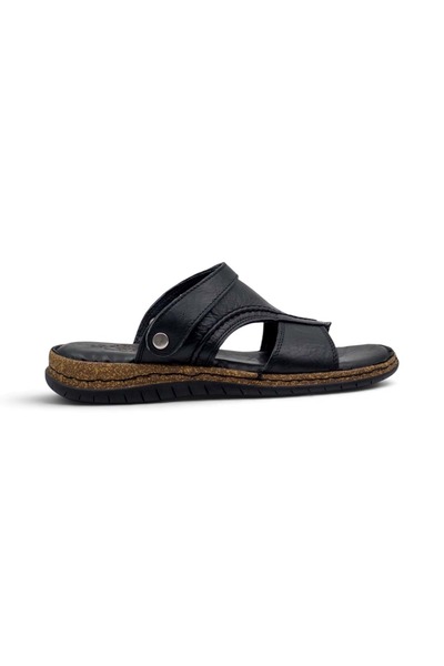 Shoes Mr White Orthopedic Genuine Leather Men's Slippers