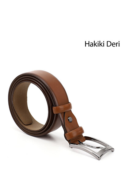 GÖNDERİ(R) Taba Antik Gön Herrengürtel aus echtem Leder 13400