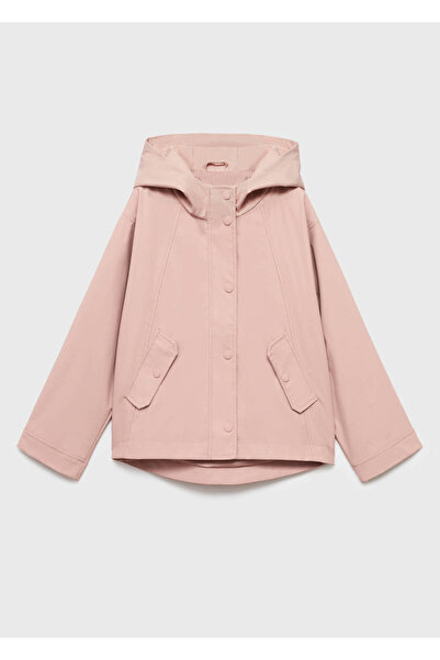MANGO Kids Geaca impermeabila cu gluga