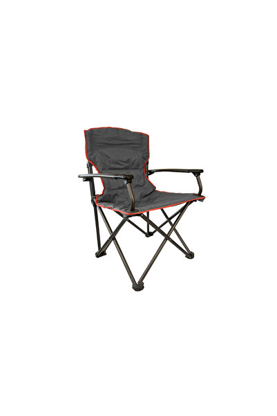 Target Home Πολυθρόνα Camping-XL Βαρέως Τύπου, γκρι κάθισμα 65 x 57 x 95 εκ.,...