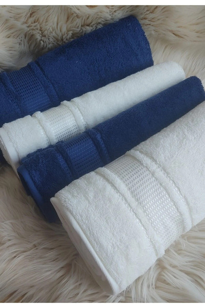 Özdilek Colourist Navy Blue-Cream Best Set