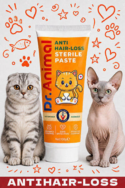Dr. Animal Malt | Sterile paste| Kedi Malt Macunu | Anti Hairball Paste | Ked...