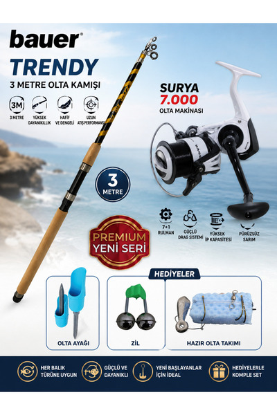 BAUER TRENDY 300 SURYA 7000 SAZAN SETi