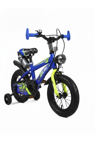 OEM Bicicletă Cu Pedale Pentru Copii, Varsta Recomandata 2-4 Ani, Roti 12 Inc...