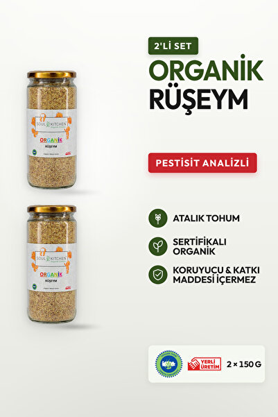 Soul Kitchen Organik Ürünler Organik Sertifikalı Rüşeym Cam Kavanoz 150 g 2’l...