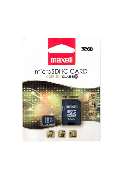 Maxell CARD DE MEMORIE MICRO SDHC 32GB CLASA 10 CU ADAPTOR