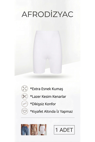 BEYAZ Σορτς Ghost χωρίς ραφή κοπής με λέιζερ