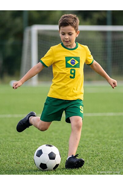 Civil Boys Brazilski set za decu od 6-9 godina - žuti