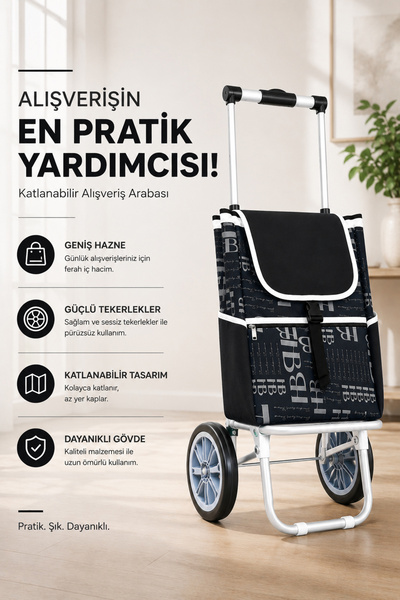 Vadi Teleskopik Saplı Su Geçirmez Çantalı Alüminyum Gövdeli Katlanabilir Paza...
