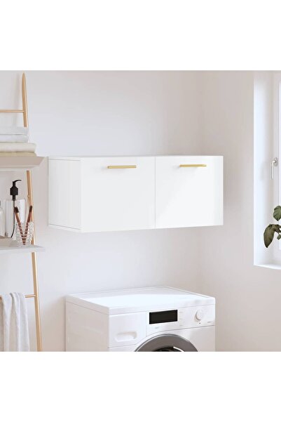 Concept Dulap de perete, alb, 80x36,5x35 cm, lemn compozit