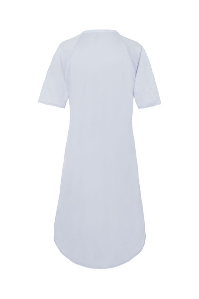 Hanro Kurzarm Nachthemd Cotton Deluxe 100cm