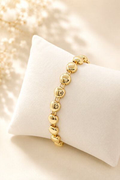 Crc Bijuteri Minimal Daily Use Gold Color Bracelet