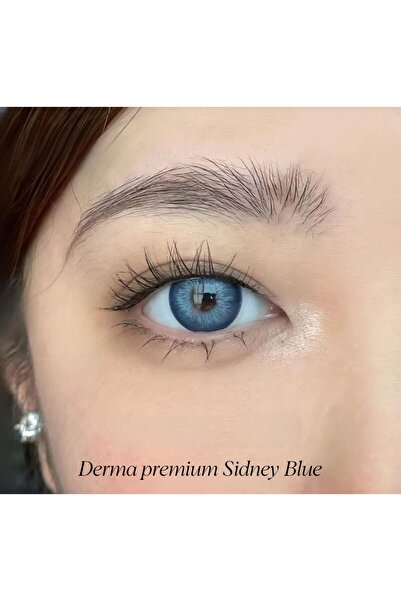 dermasuction Derma premium Sydney Blue 1 Yıllık 12 Ay Kullanım Süreli Göz Lensi