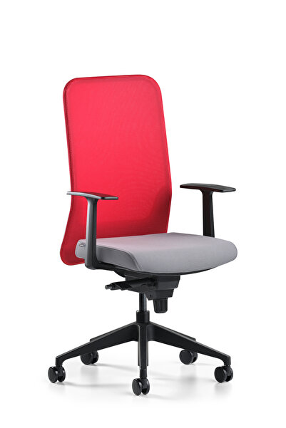 Bürotime Comfy Çalışma Koltuğu Kırmızı/Antrasit