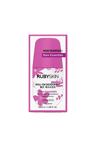 RUBYSKIN مزيل عرق روبي سكين رول أون بالنياسيناميد تدوم 48 ساعة مضاد للعرق وال...