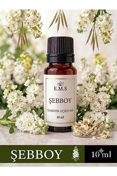 E.M.S AVM ŞEBBOY ÇİÇEĞİ Esansiyel Uçucu Yağ Buhurdanlık Yağı Difüzör Esansı O...