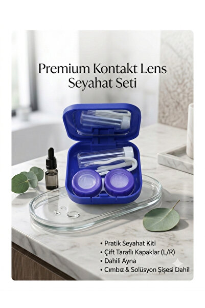 Betül Optik Lens Kutusu Seyahat Seti