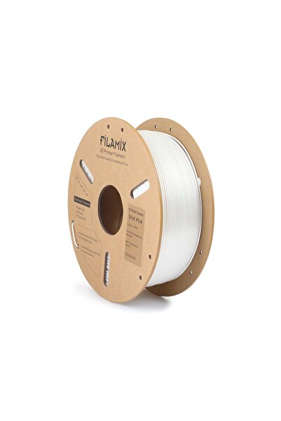 FİLAMİX PLA+ Beyaz 3D Filament 1.75mm 1000gr. - Teknoartshop