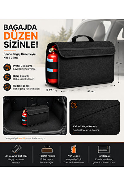 Space Bagaj Düzenleyici Keçe Çanta / SYESY91