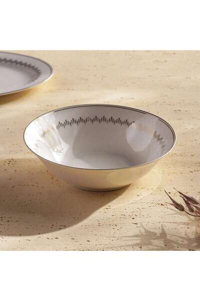 PAN HOME Alina New Bone China Cereal Bowl Dia14cm -white