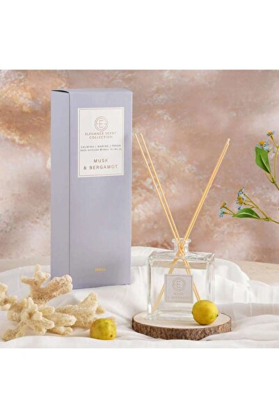 PAN HOME Elegance Musk Bergamot Reed Diffuser 300ml - Blue