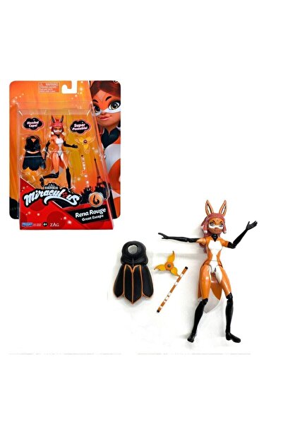 GIOCHI PREZIOSI Miraculous, 13 Cm Bebekler Rena Rouge