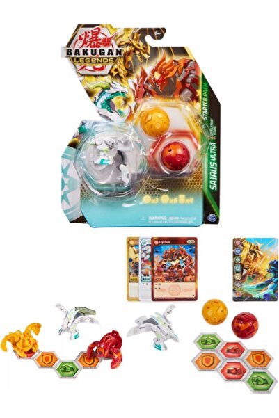 Spinmaster باكوجان ليجيندز ستارتر 3 عبوات سايروس ألترا مع مساعد وسيكلويد