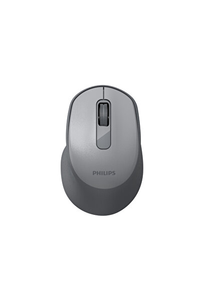 Philips SPK7448 Kablosuz 1600DPI 3 Tuşlu Optik Mouse Gri