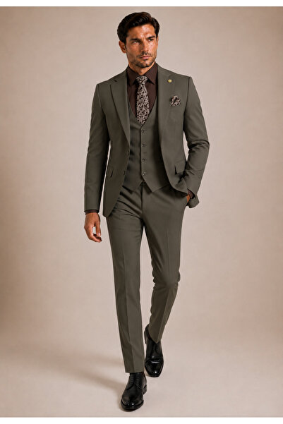 The Tailor Classics Men's 3-Piece Suit - Men's Jacket Pants Vest