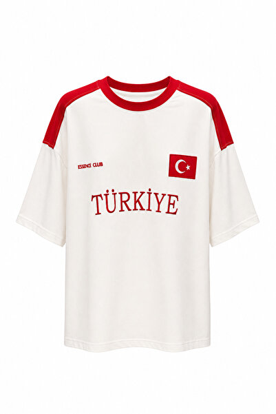 no7man Turkey Premium White Cotton Men's Tshirt