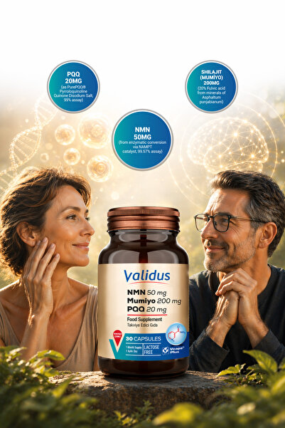 Validus NMN 50 mg + Mumiyo 200 mg + PQQ 20 mg 30 Capsules
