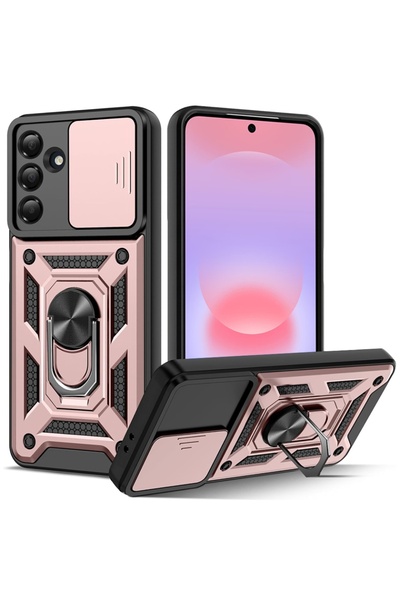 SKYDDAR INNOVATION Husă pentru Samsung Galaxy A37 5G, CamShield, inel magneti...
