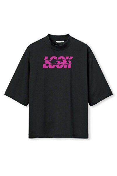 buzagi tasarım ürünleri Urban Streetwear Digital Print Oversize Black Unisex ...