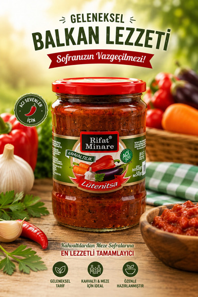 Genel Markalar Lutenitsa Sos (ACILI) 540 gr