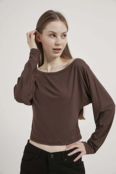 Arma Life Armalife 6895 Low Shoulder Soft Women's Blouse