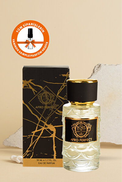 Soel Parfüm Afro Perfect Unisex 50 Ml Edp Afrodizyak Içerikli Yeni Seri