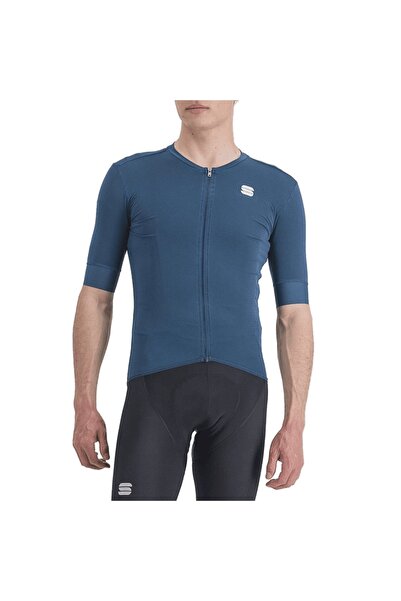 Sportful Tricou de ciclism pentru bărbați Monocrom-Albastru-L