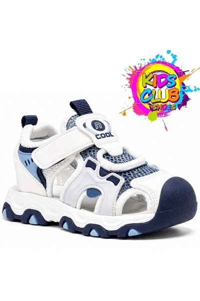 Kids Club Shoes Cool SUV zatvorene prednje ortopedske dečije sandale TAMNOMOŽDE