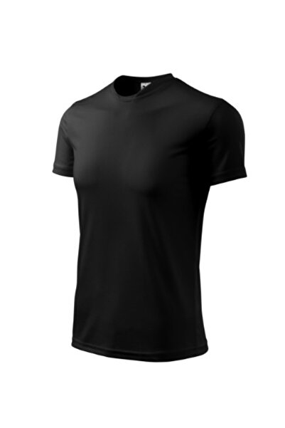 Malfini Ανδρικό T-shirt, Fantasy 124, M Μαύρο