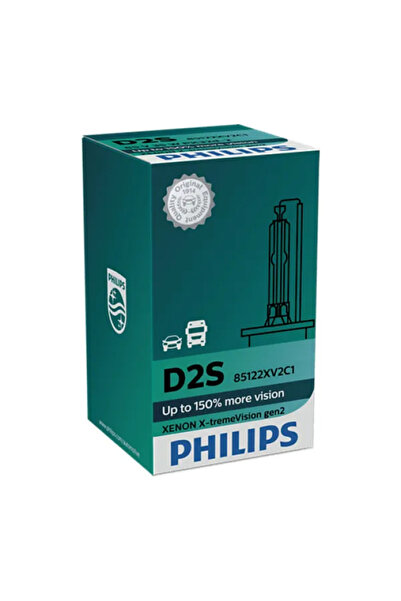 Philips X-tremeVision Gen 2 +150% D2S 35W 85V 85122XV2C1 ксенонова крушка за ...