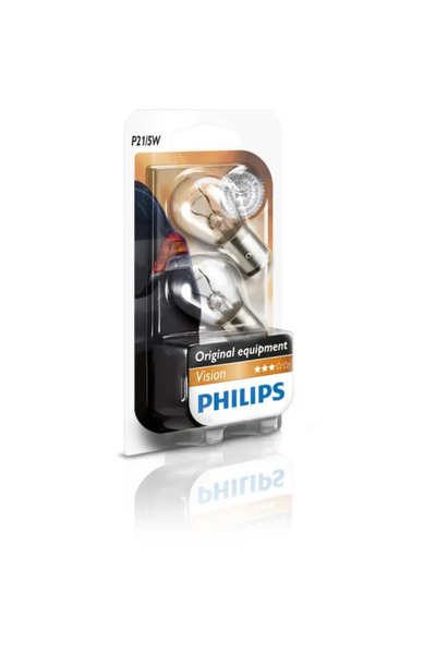 Philips Set de 2 becuri auto cu halogen Vision P21/5W 21/5W 12V 12499B2