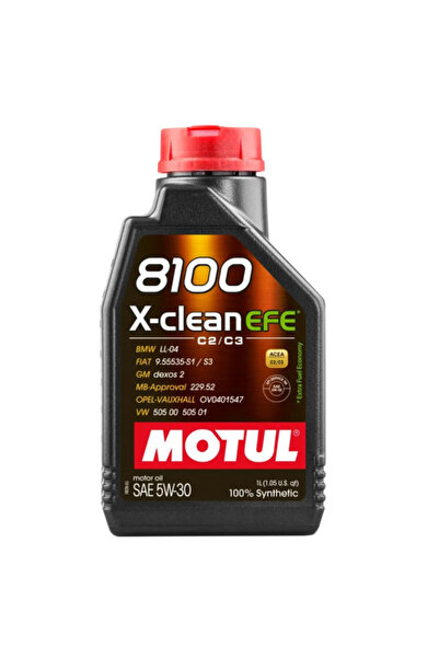 Motul 8100 X-clean EFE 5W30 двигателно масло 1 л