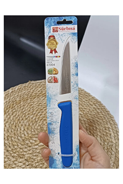 Sürbisa Sürmene 61004 Mutfak Bıçağı (9,50 Cm) Koyu Mavi