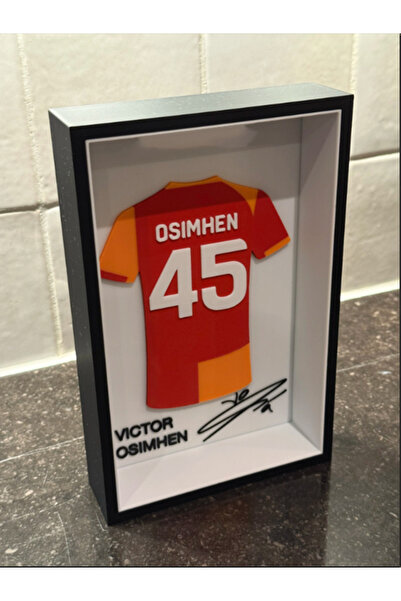 Tyana3D Spor Kulübü - Jersey Plaket Çerçeve - Futbolcu Forma Plaketi - Efsane...