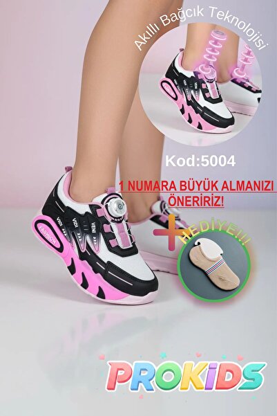 Prokids Veni Vidi Vici Tasarımlı Yüksek Tabanlı Ergonomik Çocuk Sneaker + çor...