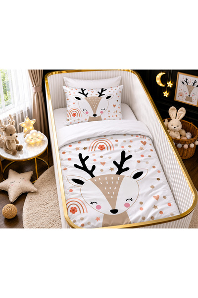 Fabeteks Ceylan Single Digital Baby Bedding Set