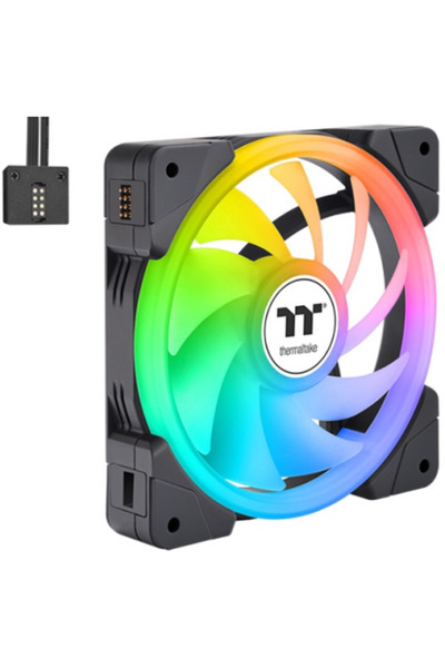 THERMALTAKE Swafan EX14 ARGB TT Premium Edition, 140 mm, 3 bucati