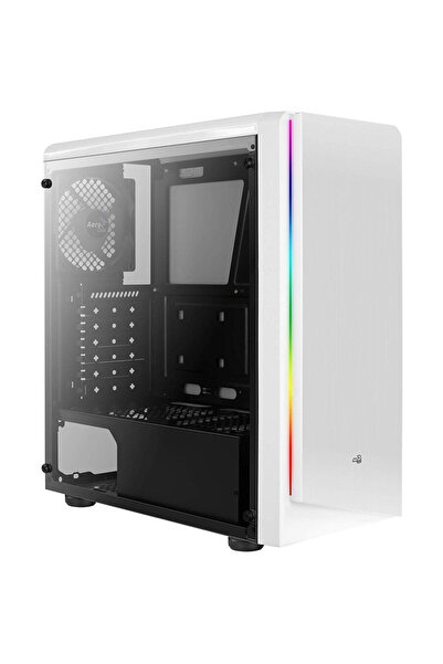 AEROCOOL Rift White, carcasă tower (alb/negru, kit cu fereastră)
