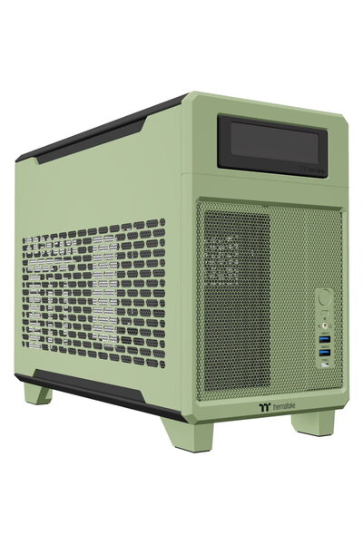 THERMALTAKE Mini Tower ITX TR100 Verde