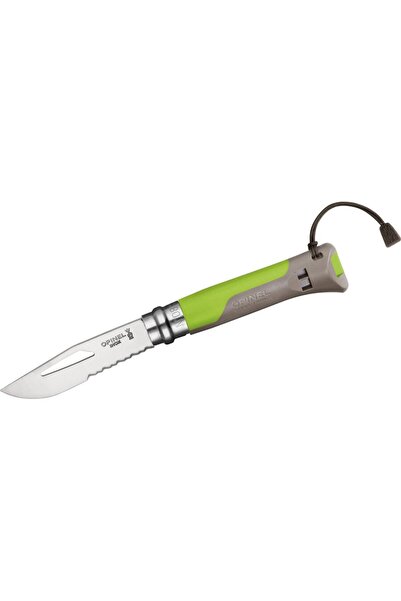 Opinel Cuțit de buzunar verde pentru exterior nr. 08